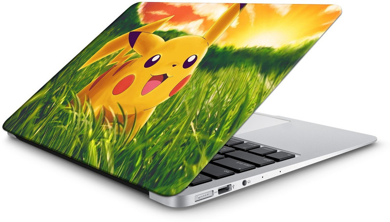Yuckquee Pokemon/Anime Laptop Skin/Sticker/Vinyl for 15.6 inches, printed on 3M Vinyl, HD,Laminated, Scratchproof. P-12 Vinyl Reusable Laptop Skin Compatible for 15.6 inch(Theme: Comics & Cartoons)