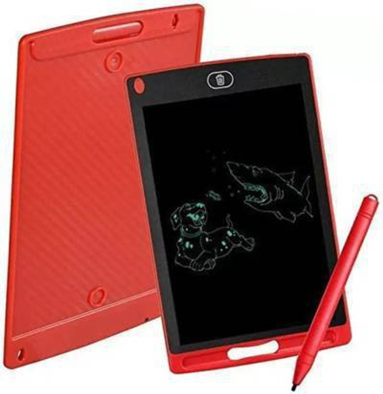 JVMART Portable 8.5 Inch LCD MAGIC SLATE Writing And Learning PAD(Red)
