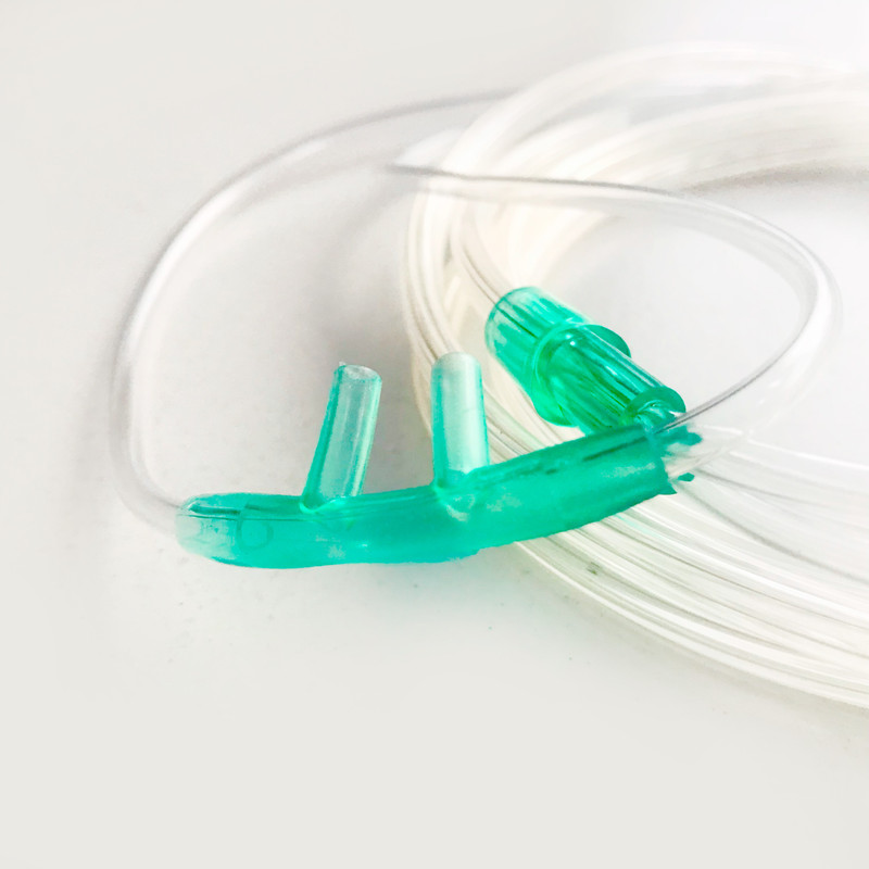 YASHVI NASAL OXYGEN CANNULA Nasal Cannula (Pack of 1) Manual Nasal Aspirator(Transparent, Green)