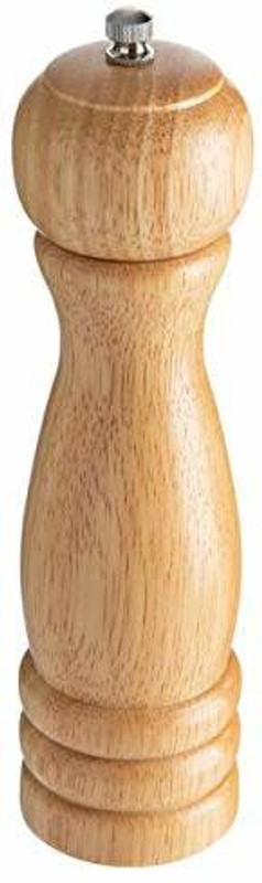 EVERSHINET Salt and Pepper Grinder Mixer Spice Seasoning Mill Sprinkler (5 Inch, Wooden) Wooden Traditional Pepper Mill(Brown, Pack of 1)