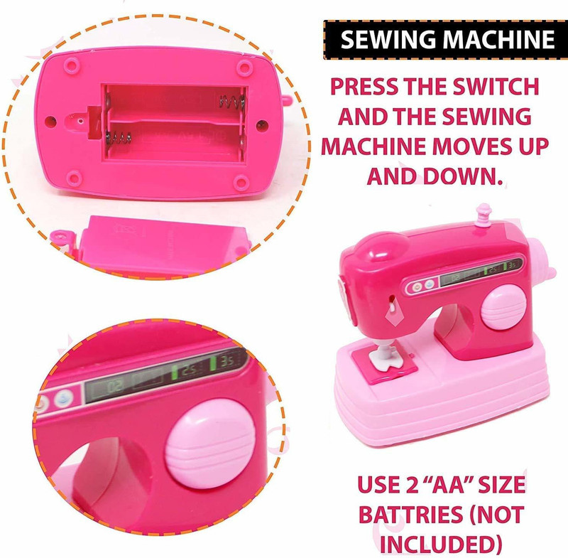 Kp Enterprise 4 in 1 Household Home Appliances Sewing Machine, Iron, Vaccum, Washing Machine