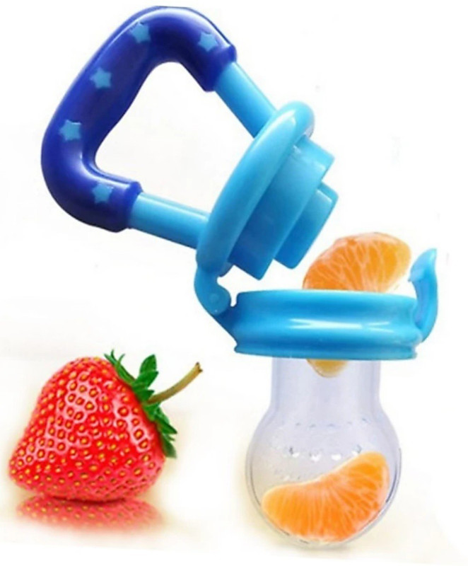 DREAMHUB Silicone Baby Feeder Teether and Feeder Soother(Multicolor)