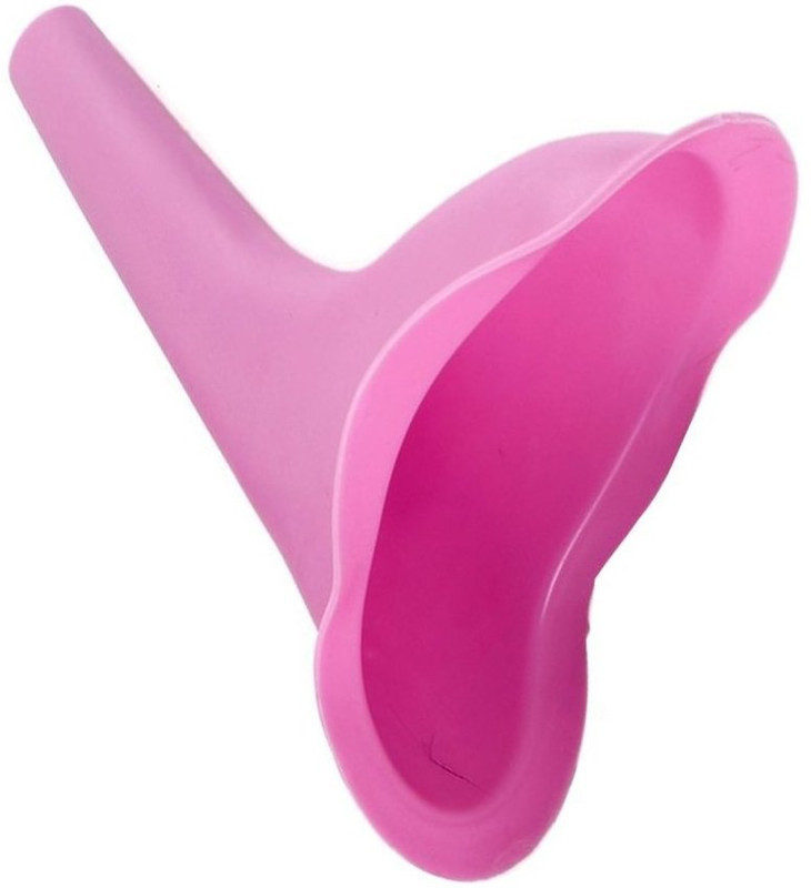 OXGENTA ® Spanish pink - Women-Female-Urinal-Outdoor-Travel-Stand-Up-Pee Reusable Female Urination Device(Spanish pink, Pack of 1)