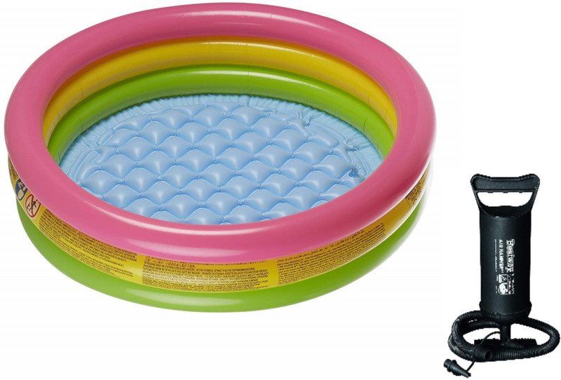 ECOM BHARAT mnb-44 Inflatable Swimming Pool, Inflatable Toy Pump(Multicolor)