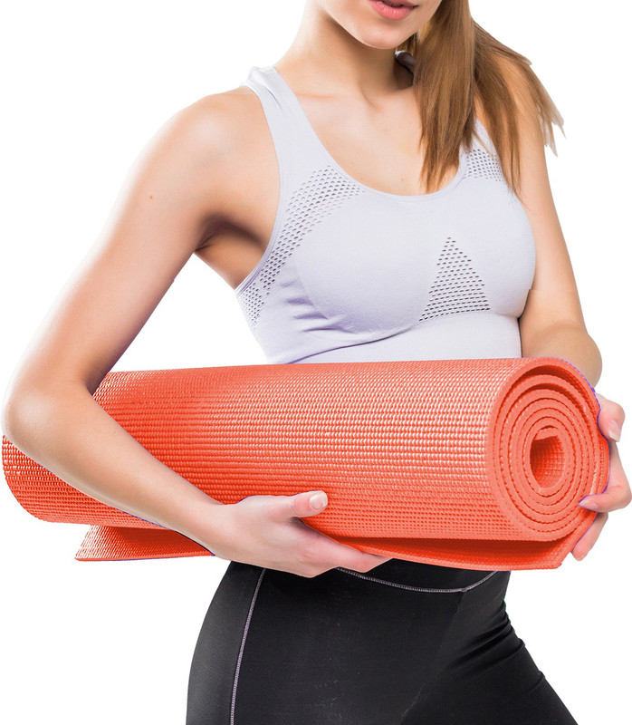 Steelbird Yoga Mat for Men and Women 6x2 Feet Wide Extra Thick Exercise For Yoga,Fitness,Gym 6 mm Yoga Mat