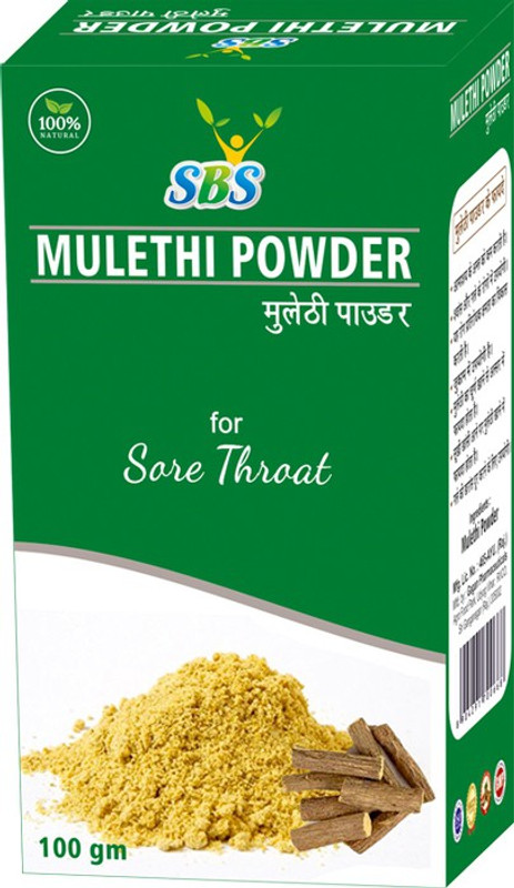 SBS Mulethi Powder(Pack of 3, 100 g)