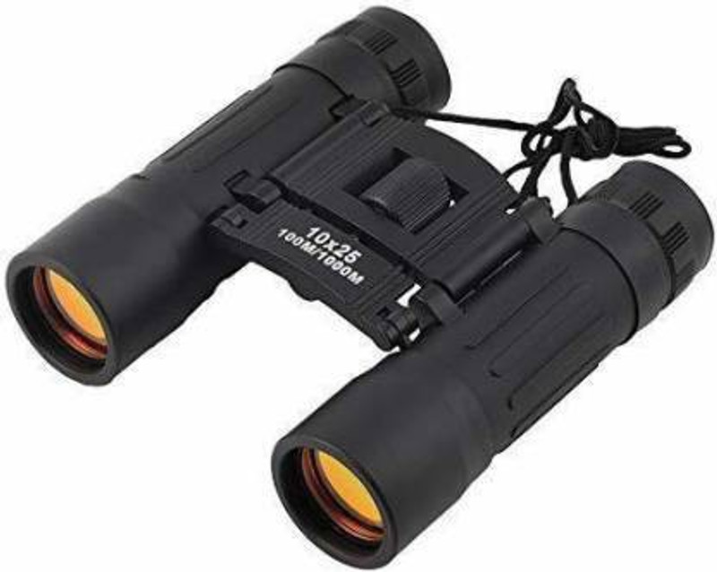 Smitex Binocular Telescope 10 * 25 for Hiking Camping Outdoor Sport Travel Handy Scope Telescope(15 mm , Black)