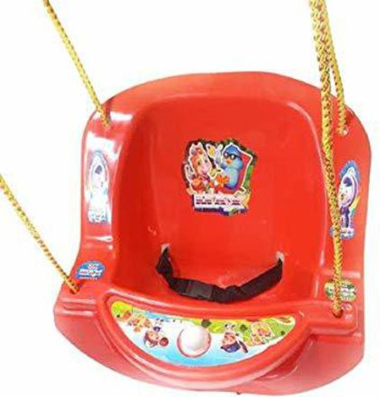 baby tone STURDY BABY TODDLER SWING Swings(Red)