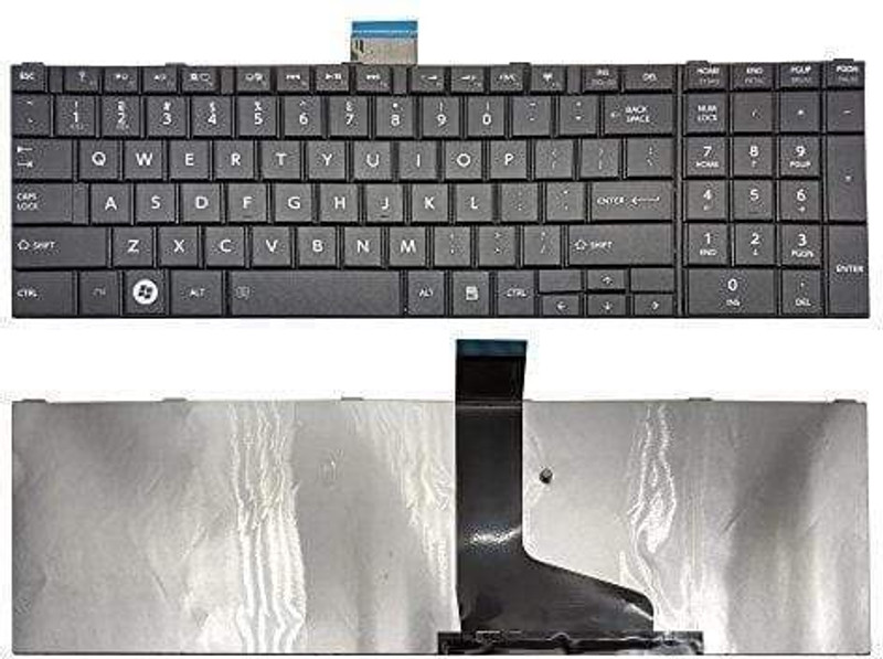 ARS INFOTECH Toshiba satellite c850 d850d c855 c870 black series laptop keyboard Laptop Keyboard Replacement Key