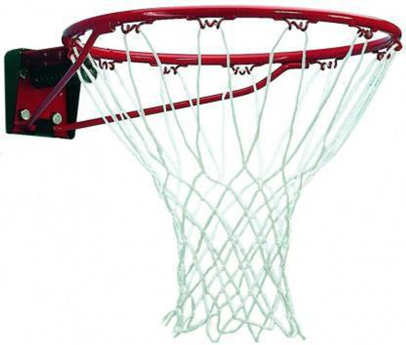 AS SPORTS 100% Good Quality Rings Basketball Net (Maroon, Orange) Basketball Net(Multicolor)