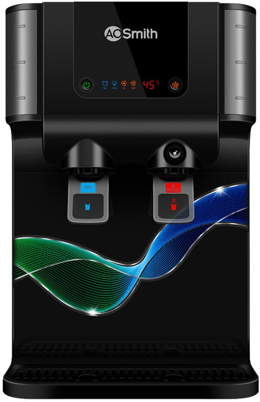 AO Smith PRO PLANET P6 10 L RO + SCMT Water Purifier(Black)