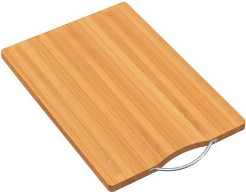Shopfleet Natural Bamboo/Wooden Chopping Cutting Board Wooden Cutting Board(Multicolor Pack of 1 Dishwasher Safe)