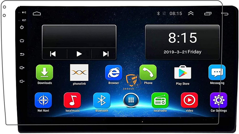 Vagary Screen Guard for Car 9 Inch Android Touch Screen Stereo System(Pack of 1)