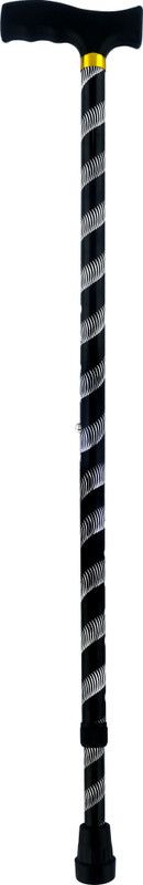 AMAZECARE AMZ Premium Aluminium Imported Walking Stick With ABS Handle L Type Universal Size Walking Stick For Old Age (Men & Women) Walking Stick