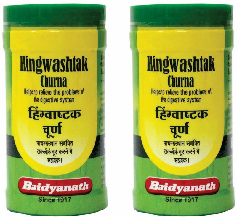 Baidyanath Hingwashtak Churna I Loss of Appetite 60 gm(Pack of 2, 60 g)