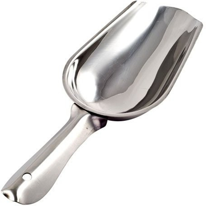 finality Premium Quality Stainless Steel - Ice Scoop/Picker 1 - Piece Bar Set(Stainless Steel)