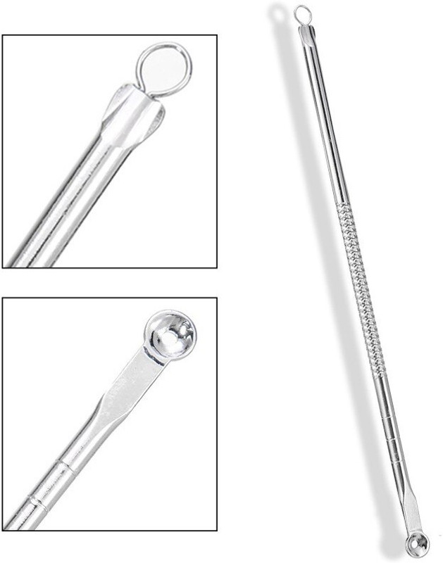 FOZZBY Stainless Steel Blackhead Remover Needle(Pack of 4)