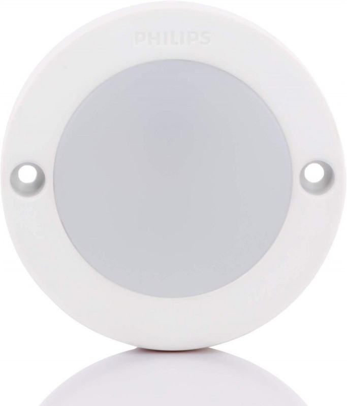 PHILIPS 3W LED Round Star Surface Stricker (Cool White) - pack of 1 Ceiling Light Ceiling Lamp(White)