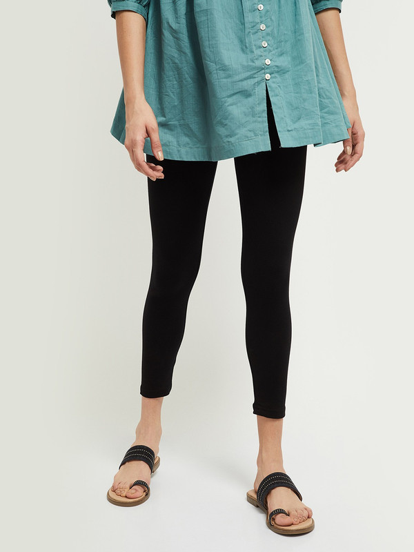 MAX Ethnic Wear Legging(Black, Solid)