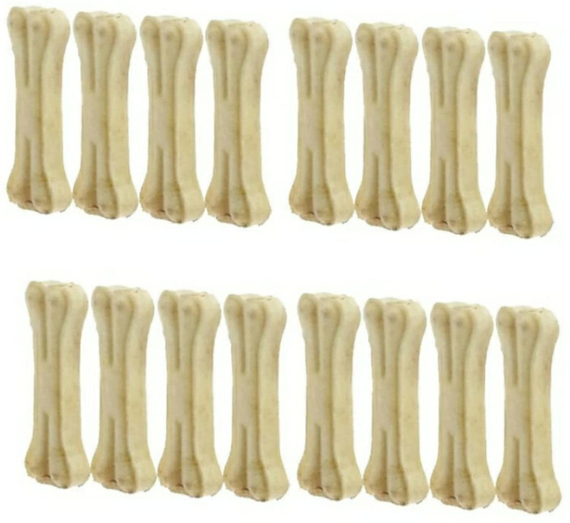 The Pet House Rawhide Pressed Dog Chew (3 inch, Pack Of 30 Bones) Chicken Dog Chew(1000 g, Pack of 1)