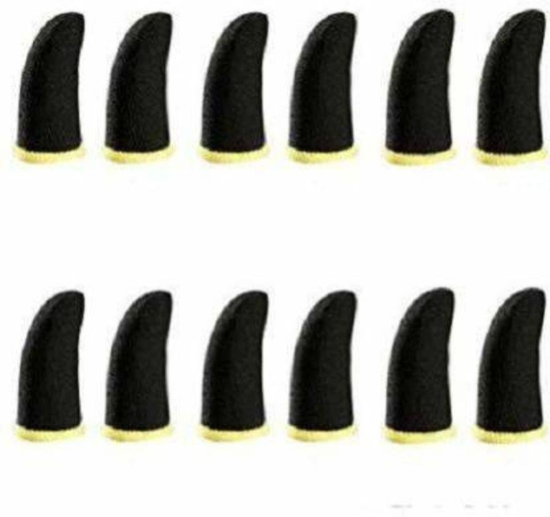 digilex For Mobile Game Pubg 06 Pairs Finger Sleeve(Pack of 12)