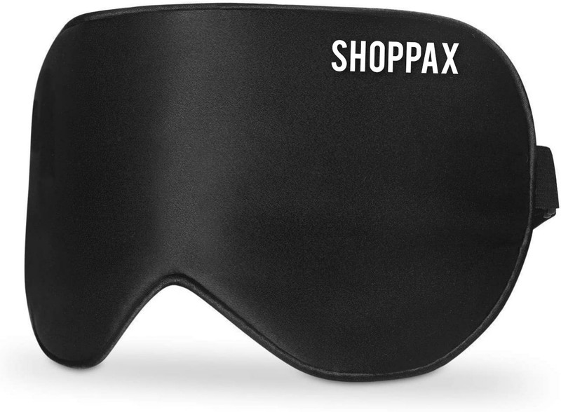 shoppax Super Smooth Sleeping Mask and Blind Fold Eye Shade(Black)