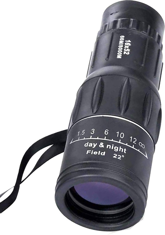 TFG - 16x52 High Power Zoom Monocular Long Range Telescope Catadioptric Telescope(Manual Tracking)
