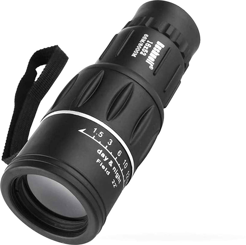 TFG 16x52 Monocular Dual Focus Optics Zoom Telescope for Birds Watching/Wildlife/Hunting/Camping/Hiking/Tourism Catadioptric Telescope(Manual Tracking)