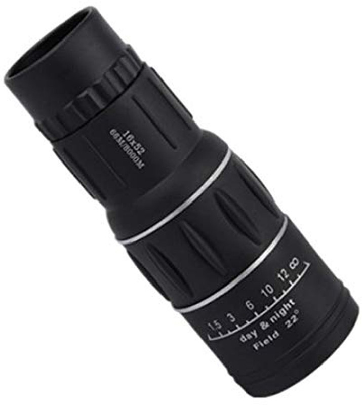 ALA Waterproof 16x52 Telescope Monocular Scope for Hunting, Camping, Sports, Bird Watching (Black) Catadioptric Telescope(Manual Tracking)
