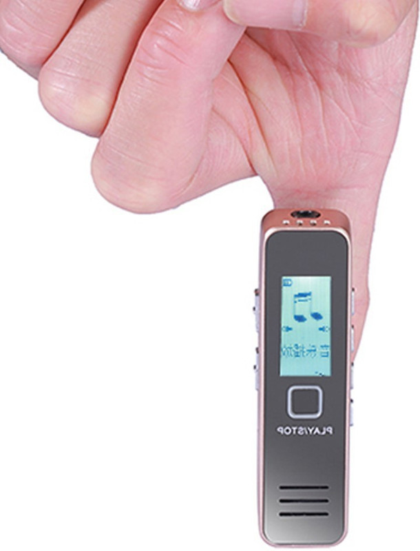 TFG Digital Spy Voice Recorder 20-Hour Recording MP3 Player Support 32GB TF Card NA Voice Recorder(1 inch Display)
