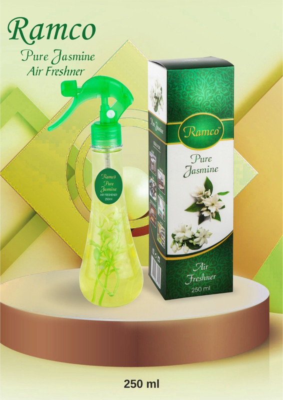 RAMCO JASMINE Car Freshener Spray PURE JASMINE(250 ml)