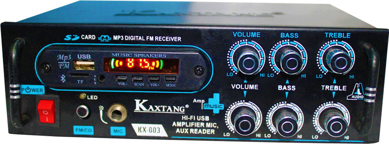 KAXTANG 1002 NEW SERIES METAL DJ REMIX ABSTRACT VERSION WITH BETTER SOUND QUALITY SOLOMAX AUDIO 60 WATT black 1002 SOLOMAX 4440 IC BT/ USB//SD Card /FM /AUX 60 W AV Power Amplifier (Black) 60 W AV Power Amplifier (Black) 60 W AV Power Amplifier(Black)