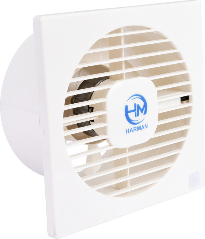 Hewa Onyx 6 inch Ventilation fan exhaust fan pure copper motor 150 mm Exhaust Fan(Black)