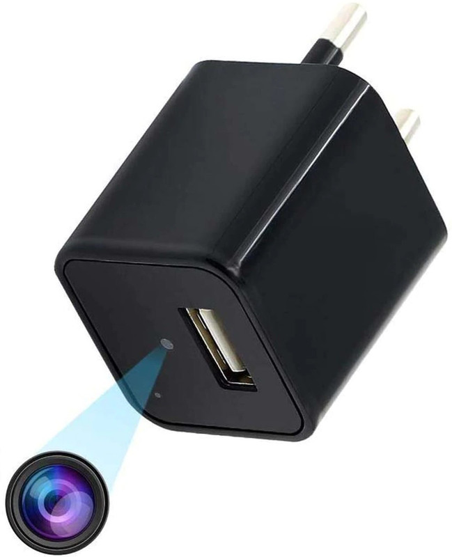 ALA Hidden Spy Camera 720p USB Wall Charger HD Audio Video Recording Security Camera NA Voice Recorder(0 inch Display)