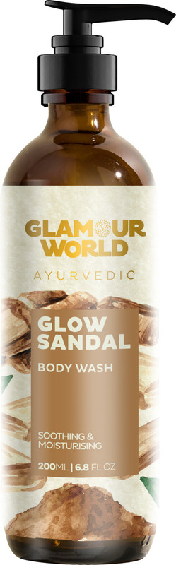 Glamour World Ayurvedic Glow Sandal Body Wash(200 ml)