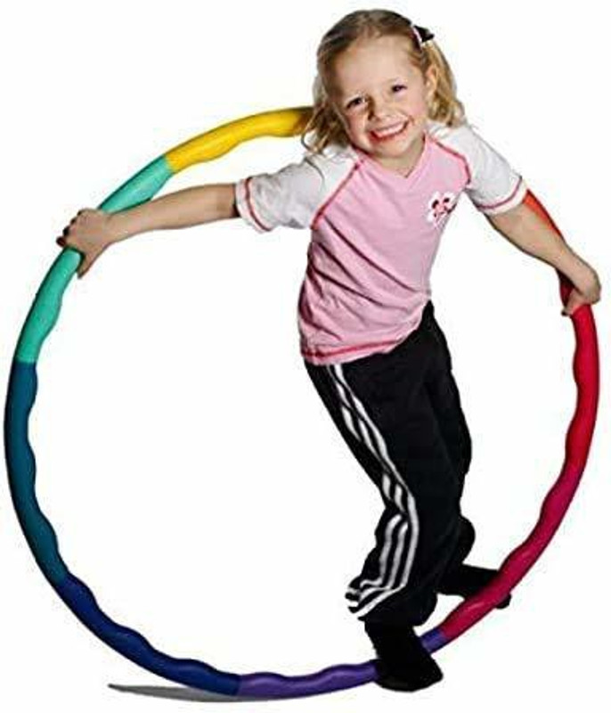 SR Toys Hula Hoop, Hoopa Hula, Exercise Ring for Fitness with 30 inch Diameter for Boys, Girls, Kids and Adults ( Multi Color )(Multicolor)