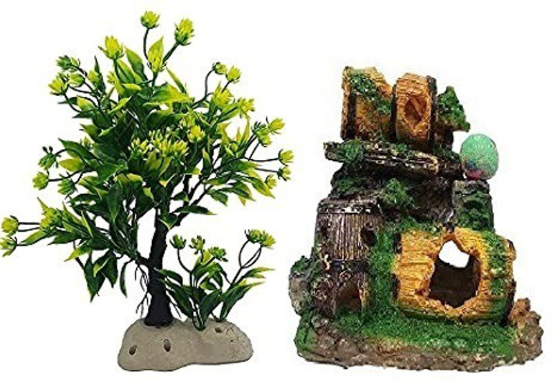 Jainsons Pet Products Combo aquarium decoration items Laterite Planted Substrate(Multicolor)