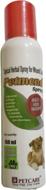 Pet Care PETMEND Tropical Herbal Spray For Wound Care ( 150 ml) for Pet Pet First Aid Kit(1 Pieces)