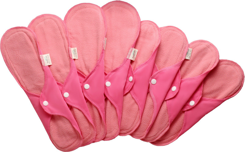 AEREX Reusable Cloth Sanitary Napkins for Women Period Pads Sanitary Pad(Pack of 6)
