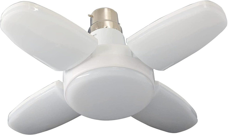 VEDRID 28 Watt 4 Fan Blade Shape led Bulb Pendant Lamp Ceiling Lamp(White)