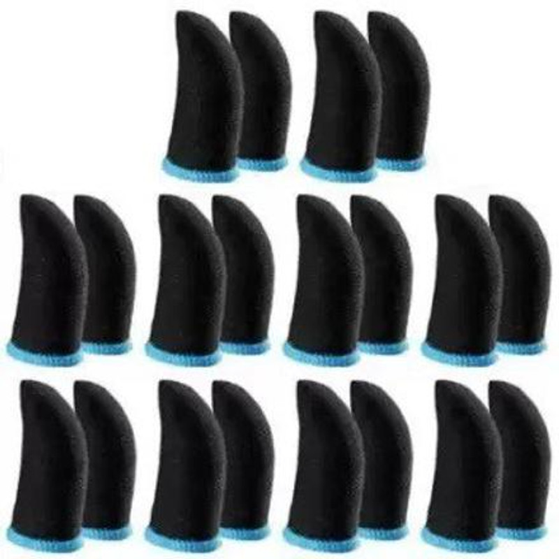 PORTLIX Thumb Gloves With Earphone Pouch for Mobile Gaming Finger Sleeve Finger Sleeve(Pack of 5)