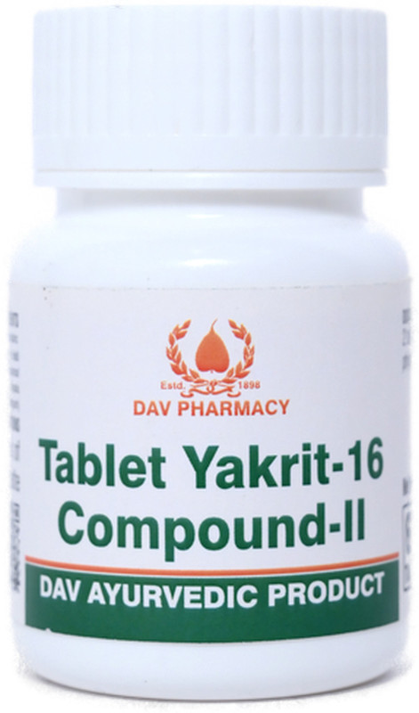 DAV Pharmacy Yakrit-16 Compound II(60 Tablets)