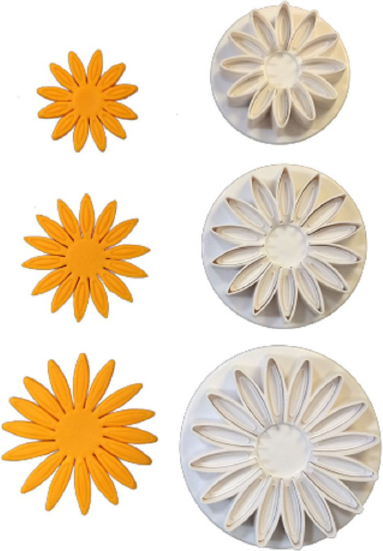 Bakers cutlery Snowflake Cookie Cutter 3-Piece Set Cookie Cutter(Pack of 3)