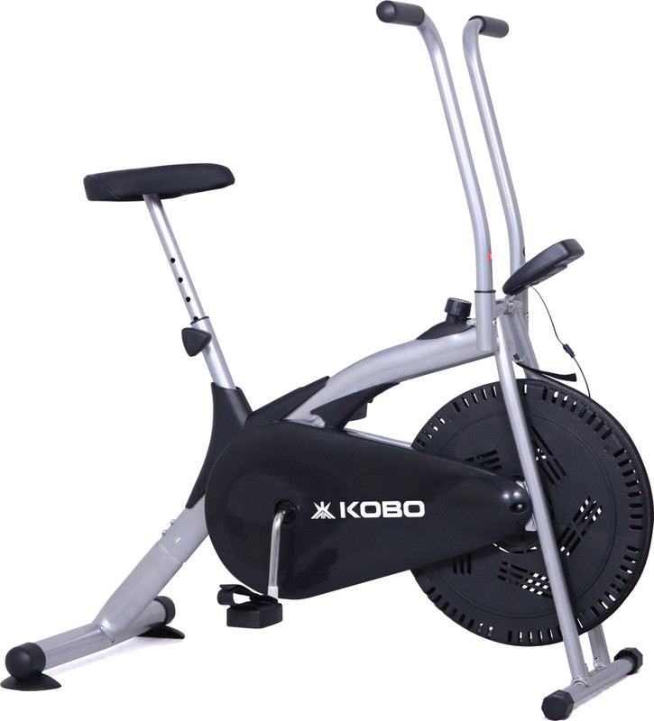 KOBO Cross Trainer / Ab Care Orbitrac Upright Stationary Exercise Bike(Silver, Blue)