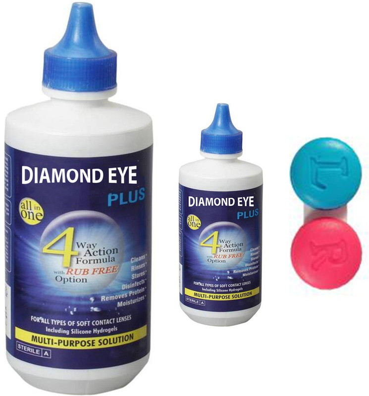 Diamond Eye Multi-purpose 100ml and 30ml Multi-purpose Cleaning Solution with case (100 ml) case solution(130 ml)