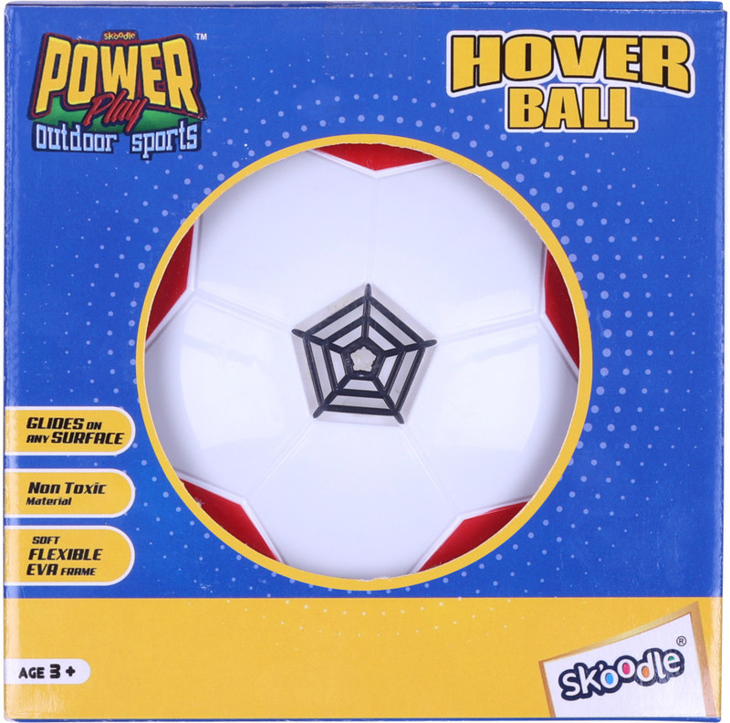 SKOODLE Skoodle Power Play Hover Ball - Red Football
