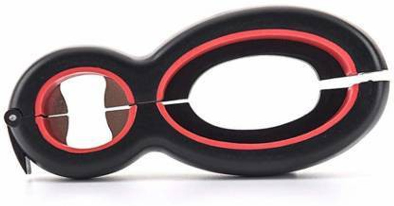vedvit opener 6 in 1 Multifunction Stainless Steel Can Opener Creative Beer Bottle Opener Fashion Jar Opener Practical Kitchen Tool-in Openers Bottle Opener(Pack of 1)