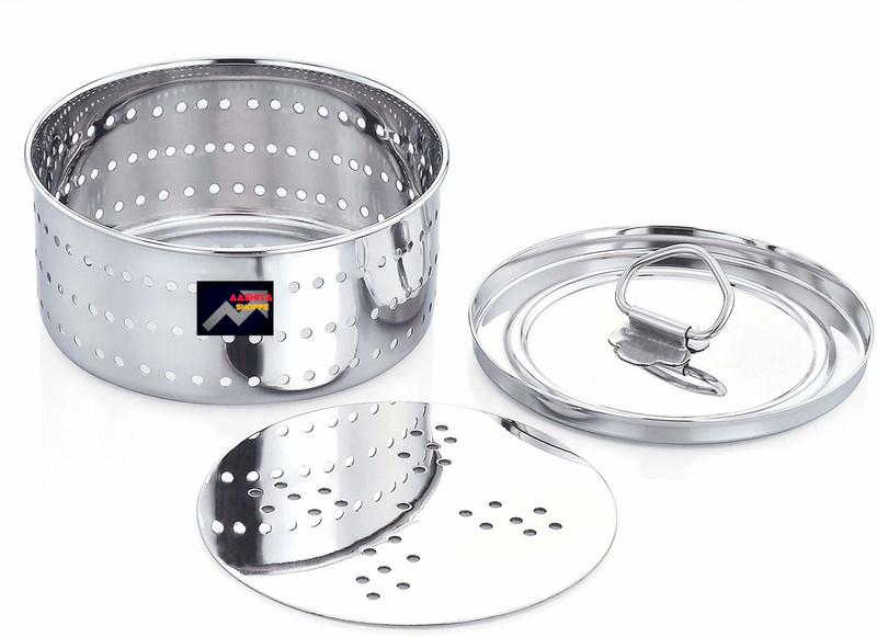 aashita shoppe stainless steel paneer maker/ mould 500 ml Colander(Steel)