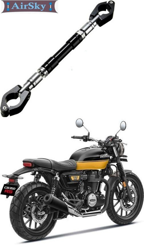 AIRSKY Universal Adjustable Motorcycle Handlebar Cross Bar Clip-on Handle Bar(Black)