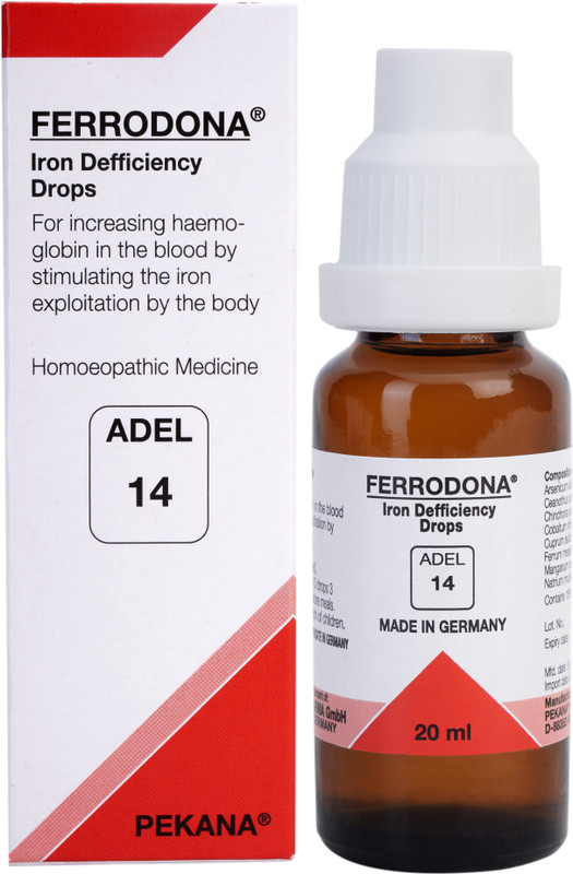 ADEL No. 14 (FERRODONA) Iron Deficiency Drops(20 ml)